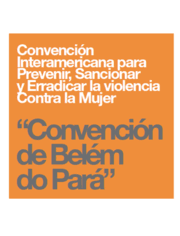 Convención Interamericana Para Prevenir y Sancionar la Violencia Contra la Mujer (Convención Belém Do Pará).
